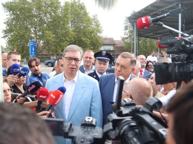 Vučić i Dodik - Foto: predsjednikrs.rs/Borislav Zdrinja