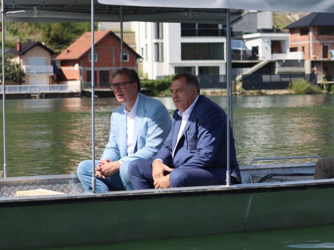 Dodik: Drina nikad nije bila granica (FOTO/VIDEO)