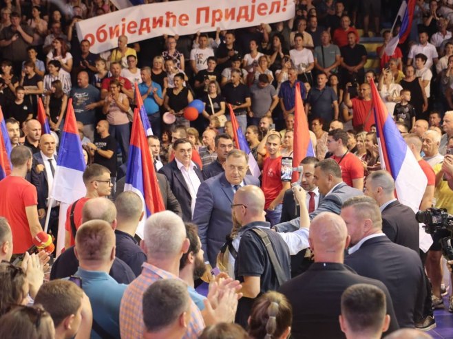 Dodik: Doboj - mjesto pobjede SNSD-a (FOTO)