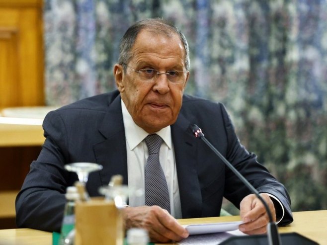 Sergej Lavrov (foto: EPA-EFE/EVGENIA NOVOZHENINA / POOL) - 