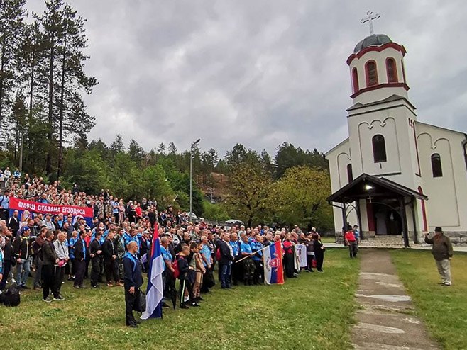 Marš "Stazama egzodusa" - Foto: SRNA