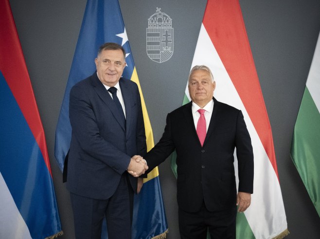 Milorad Dodik i Viktor Orban (Foto: https://x.com/zoltanspox) - Foto: RTRS