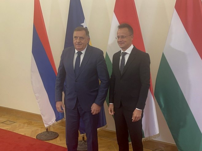 Dodik i Sijarto - Foto: RTRS