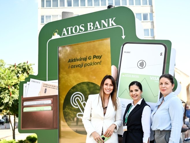 Atos banka organizovala interaktivnu kampanju u saradnji sa kompanijama Viza i Gugl