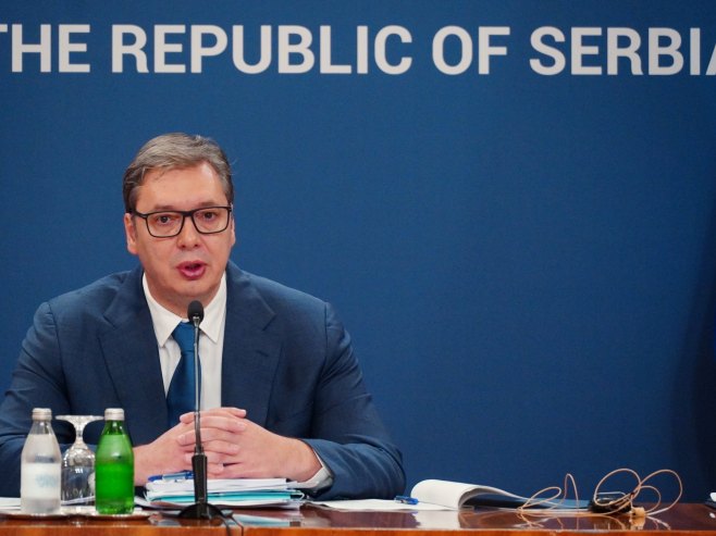 Aleksandar Vučić (Foto: TANJUG/ VLADIMIR ŠPORČIĆ/ bs) - 