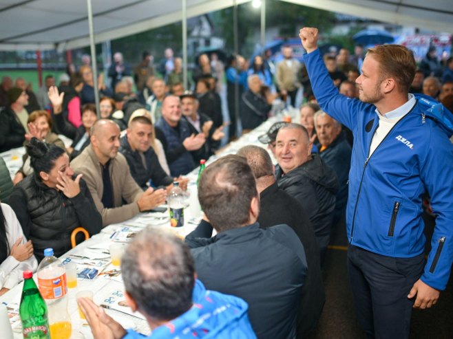 PDP tribina u Vrbanji - Foto: Ustupljena fotografija