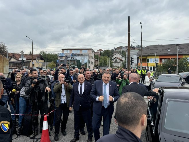 Milorad Dodik stigao u Sud BiH - Foto: RTRS