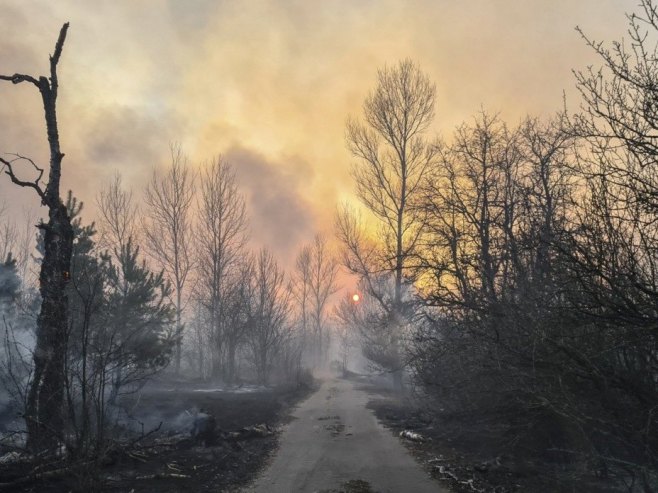 Povišen nivo radijacije zbog požara blizu Černobilja