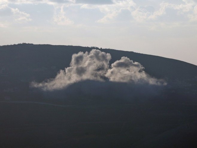 Sukobi na granici Izraela i Libana (Foto: EPA/ATEF SAFADI) - 