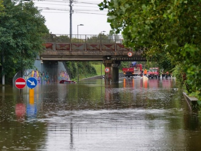 Poplave u Italiji (foto:EPA-EFE/DORIN MIHAI) - 