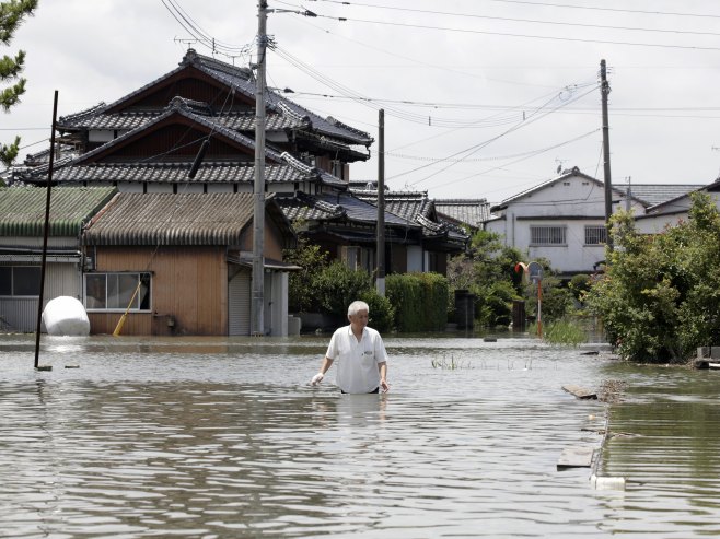 Poplave u Јapanu (Foto: EPA-EFE/KIMIMASA MAYAMA/ilustracija) - 