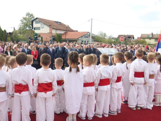 Vrtić "Srbija" u Srpcu - Foto: predsjednikrs.rs/Borislav Zdrinja