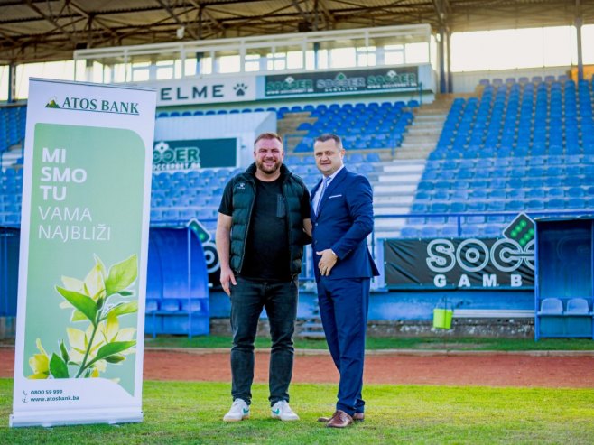 Atos banka podržala FK "Radnik" iz Bijeljine - Foto: Ustupljena fotografija