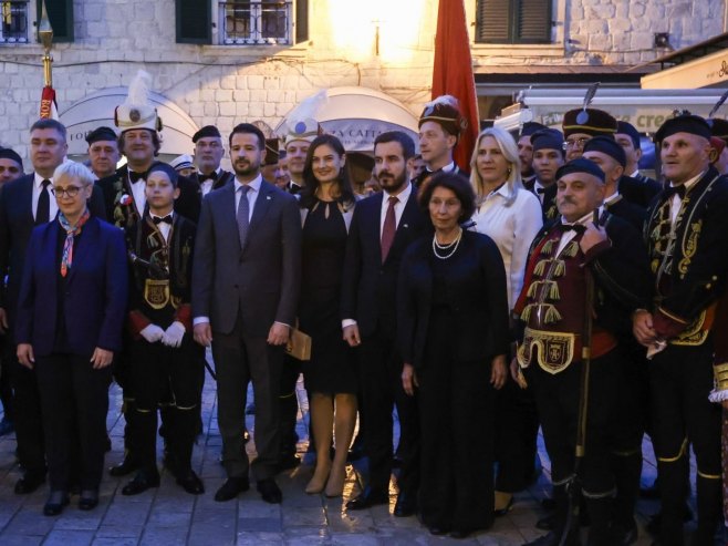 Cvijanović u Kotoru - Foto: Ustupljena fotografija