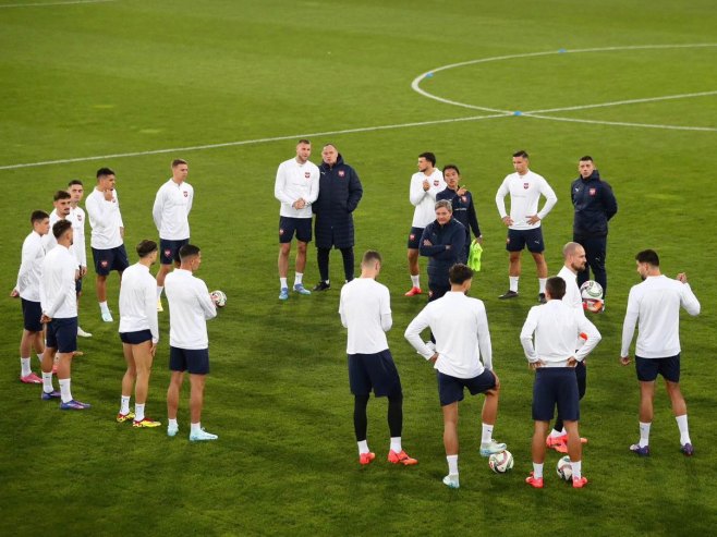 Trening reprezentacije Srbije (foto: fssrbija) - 