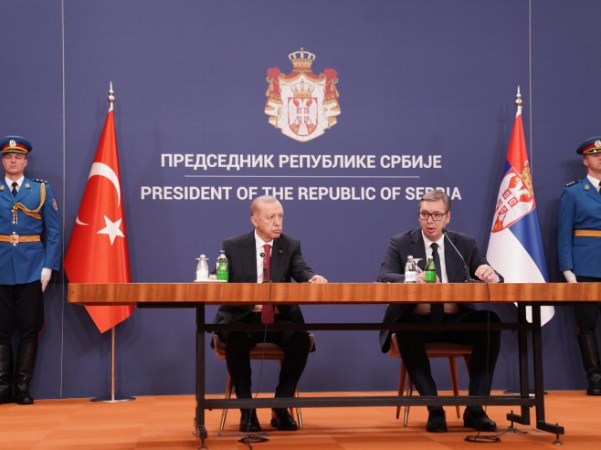 Vučić i Erdogan (foto: TANJUG/ STRAHINJA AĆIMOVIĆ/ bg) - 