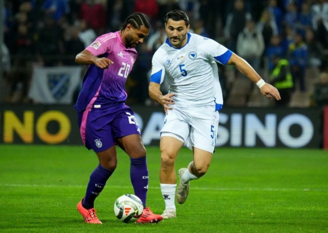 BiH - Njemačka (foto: EPA-EFE/NIDAL SALJIC) - 