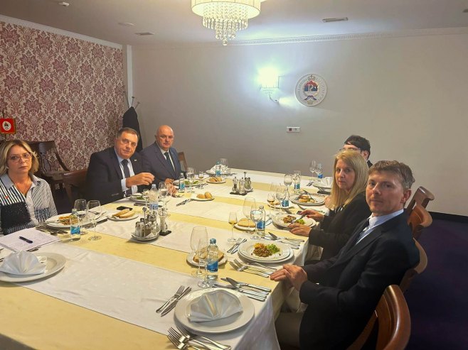 Milorad Dodik i Galit Peleg (Foto: x.com/MiloradDodik) - 