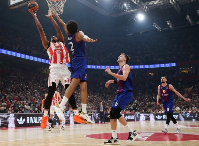 Crvena zvezda - Barselona (Foto: EPA-EFE/ANDREJ CUKIC, ilustracija) - 