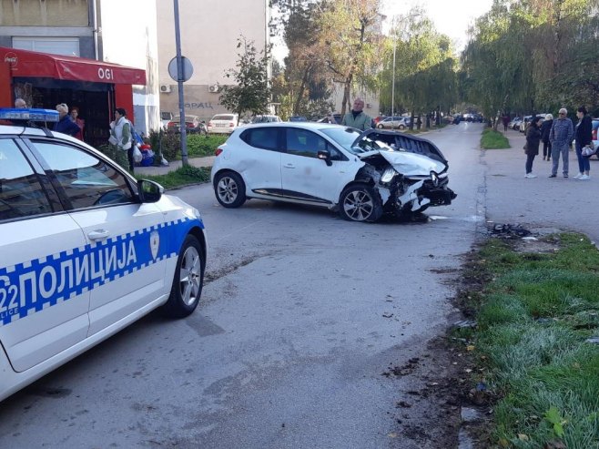 Sudar u Ulici carice Milice, Banjaluka - Foto: RTRS