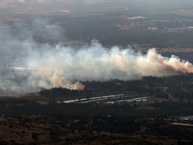 Sukob Izraela i Hezbolaha (Foto: EPA/ATEF SAFADI) - 