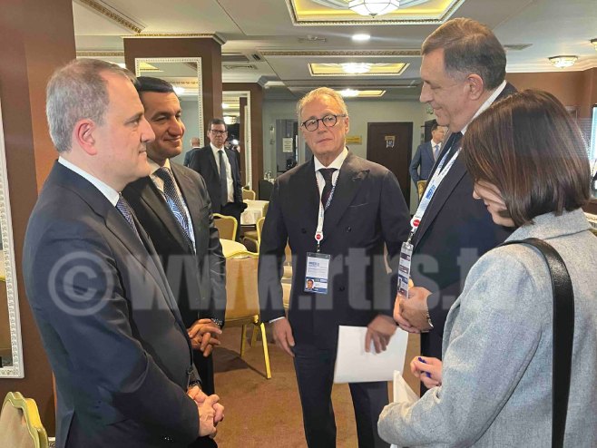 Dodik i predsjednik Azerbejdžana - Foto: RTRS