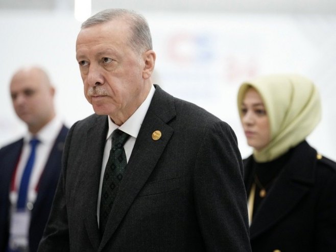 Redžep Tajip Erdogan (foto: EPA-EFE/ALEXANDER ZEMLIANICHENKO / POOL) - 