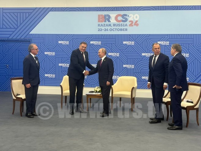 Milorad Dodik i Vladimir Putin - Foto: RTRS