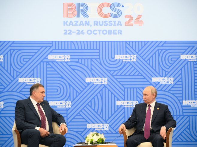 Milorad Dodik i Vladimir Putin (foto: Ekaterina Chesnokova/brics-russia2024.ru) - 