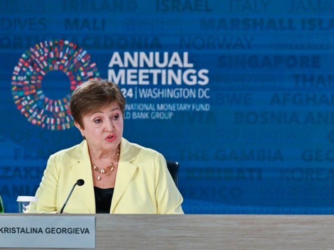 Kristalina Georgijeva (foto: EPA-EFE/ANNABELLE GORDON) - 