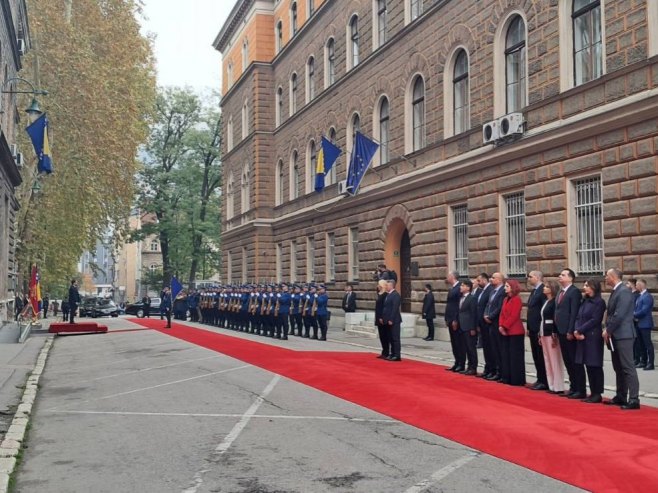 Doček predsjednika Crne Gore Јakova Milatovića - Foto: SRNA