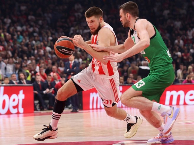 Utakmica Crvena Zvezda - Žalgiris (foto: arhiva/EPA-EFE/ANDREJ CUKIC) - 