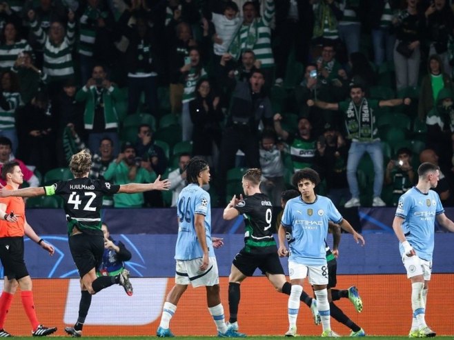 Sporting - Mančester Siti (foto: EPA-EFE/RODRIGO ANTUNES) - 