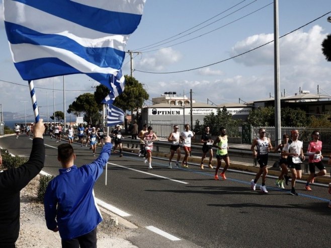 Atinski maraton (Foto: EPA-EFE/YANNIS KOLESIDIS) - 