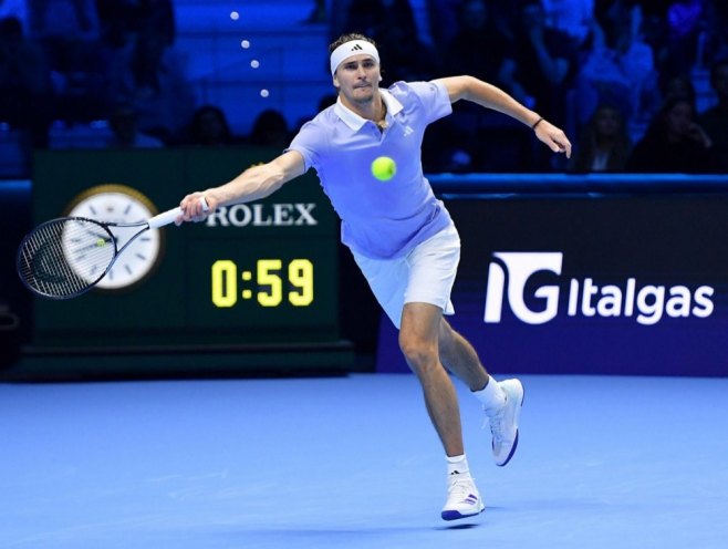 Aleksandar Zverev (foto: EPA-EFE/ALESSANDRO DI MARCO) - 