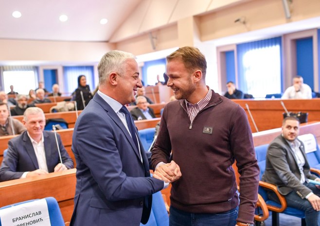 Branislav Borenović i Draško Stanivuković - Foto: Ustupljena fotografija