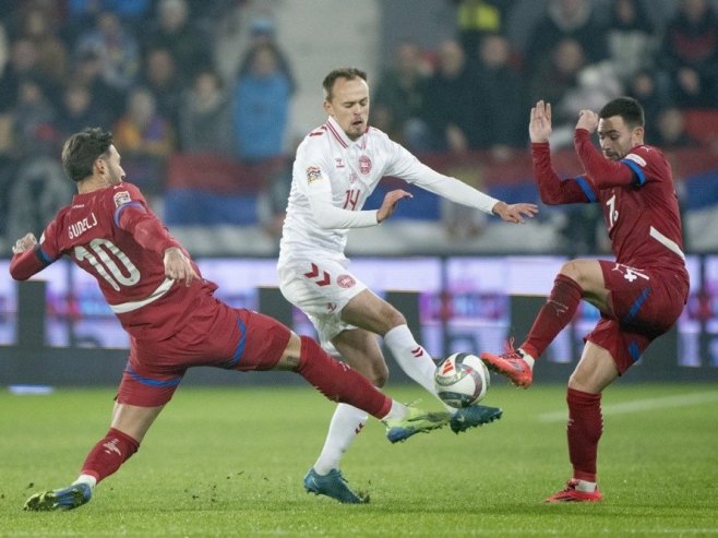 Srbija - Danska (foto: EPA-EFE/Bo Amstrup DENMARK) - 