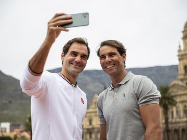 Rodžer Federer i Rafael Nadal (Foto: EPA-EFE/NIC BOTHMA ) - 