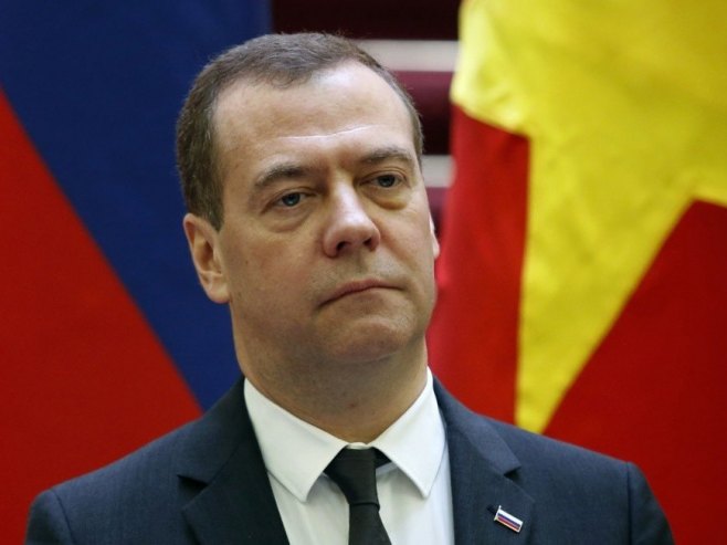 Dmitrij Medvedev (foto: EPA-EFE/KHAM) - 