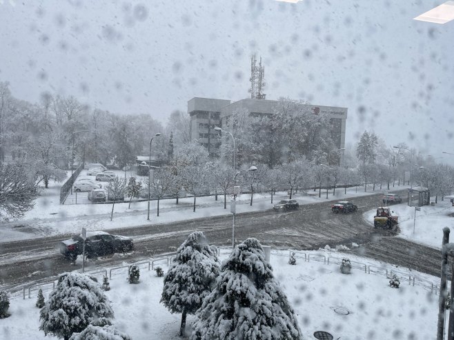 Banjaluka, snijeg - Foto: RTRS