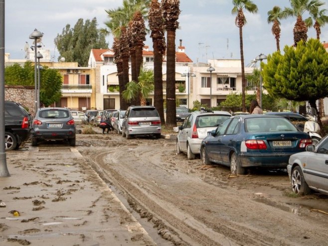 Rodos, poplave (foto: EPA-EFE/LEFTERIS DAMIANIDIS) - 