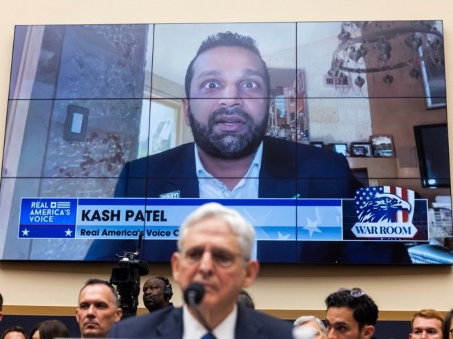 Kaš Patel (Foto: EPA-EFE/JIM LO SCALZO) - 