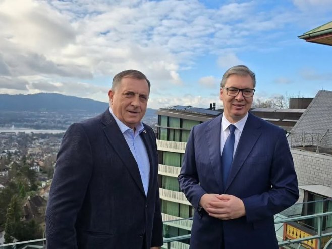 Milorad Dodik i Aleksandar Vučić (foto: instagram.com/buducnostsrbijeav) - 