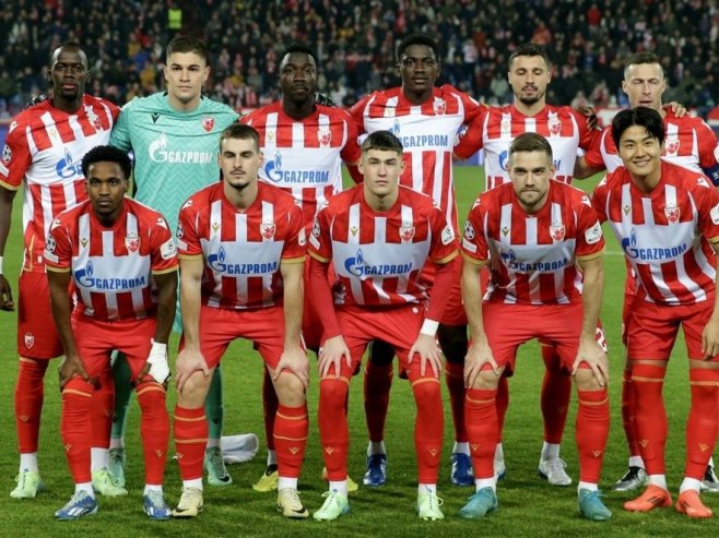 Prvotimci Crvene zvezde (foto: EPA-EFE/ANDREJ CUKIC) - 