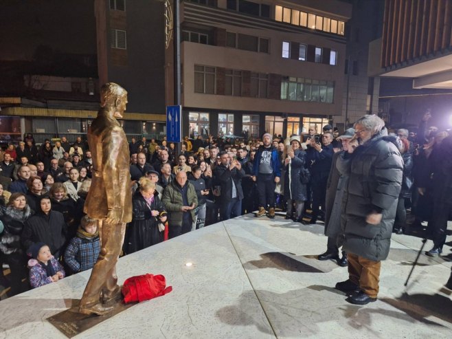 Foča - otkriven spomenik Gavrilu Principu