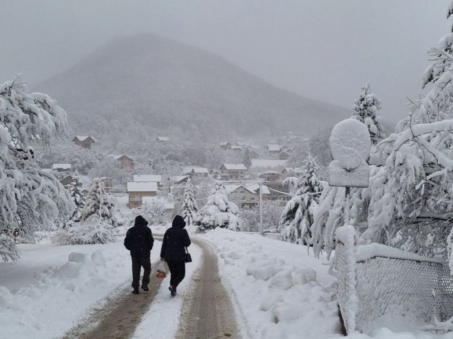 Mrkonjić  Grad, zima - Foto: RTRS