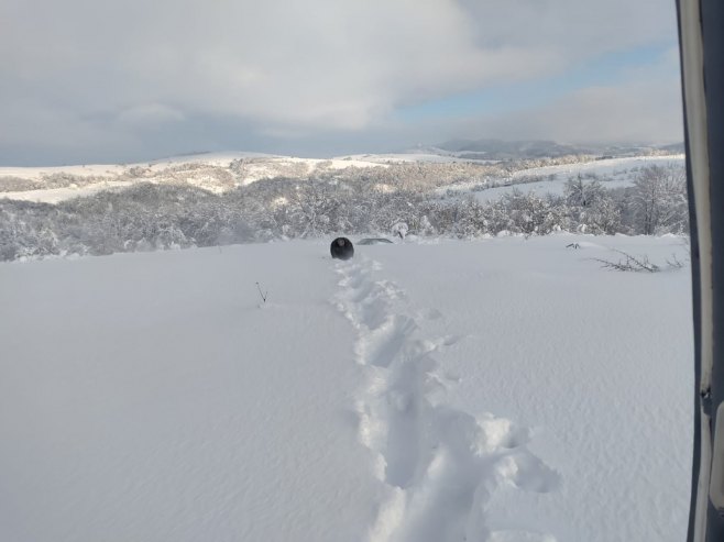 Helikopterski servis evakuisao lica sa Manjače i Majevice (VIDEO)