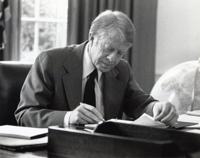 DŽimi Karter (Foto: EPA/WHITE HOUSE PHOTOGRAPHER / JIMMY CARTER LIBRARY / HANDOUT) - 