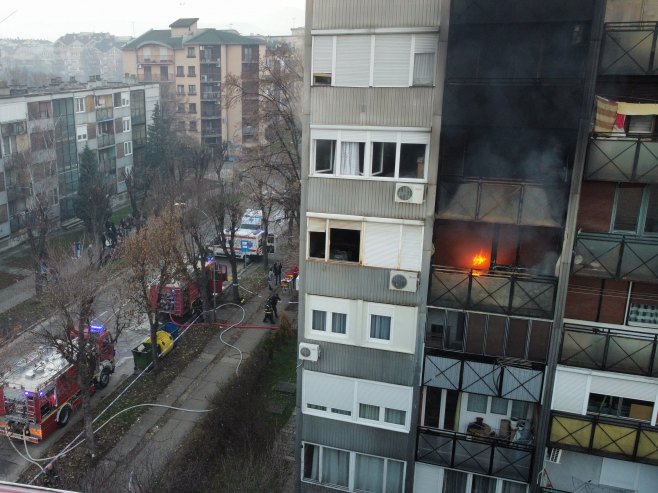 Čačak, požar (foto: TANJUG/ Branko Lukić/ bg) - 