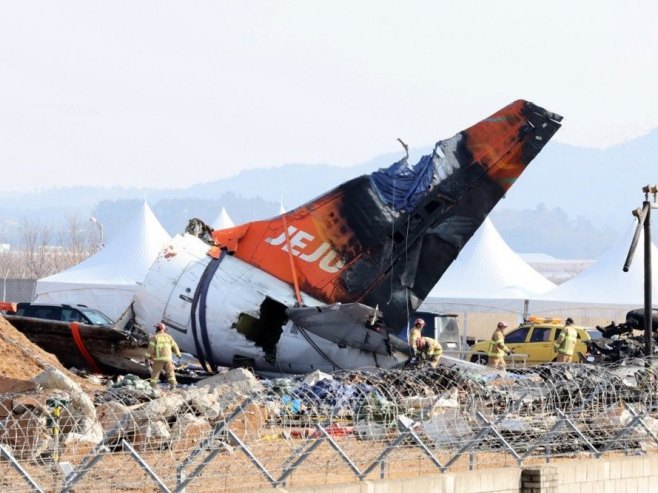 Јužna Koreja, avionska nesreća (Foto: EPA-EFE/YONHAP) - 